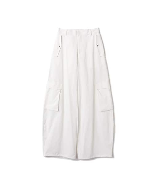 atmos pink Baggy Nylon Pants WHITE