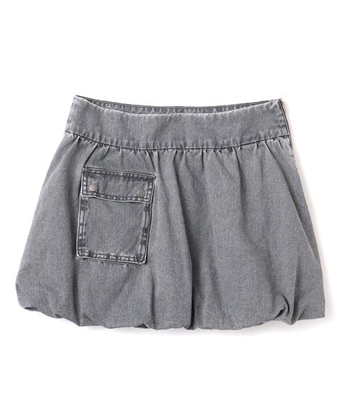 atmos pink Balloon Mini Skirt GRAY