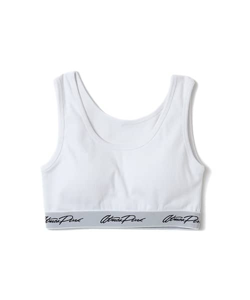 atmos pink Basic inner wear WHITE