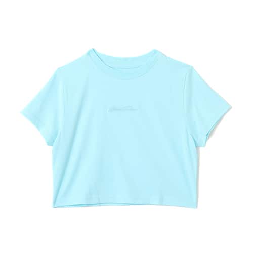 atmos pink Classic Embroidery Logo Short T-shirt BLUE