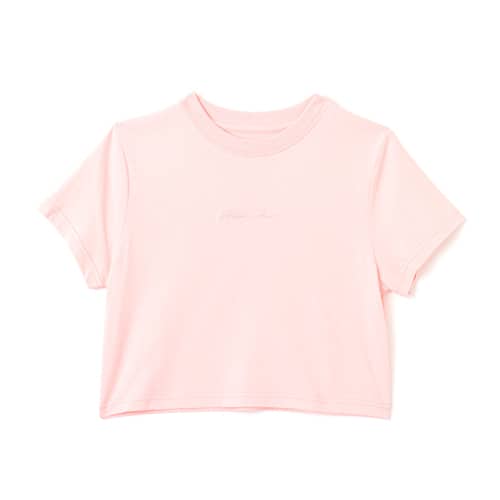 atmos pink Classic Embroidery Logo Short T-shirt PINK