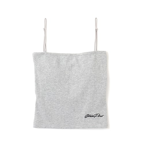 atmos pink Logo Embroidery Camisole GRAY