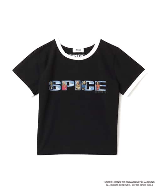 atmos pink x SPICE GIRLS Short T-shirt BLACK アトモス ピンク スパイスガールズ ショート ティーシャツ ブラック