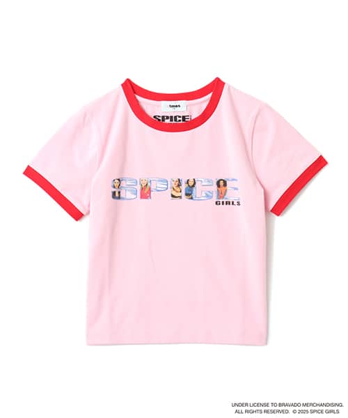 atmos pink x SPICE GIRLS Short T-shirt PINK アトモス ピンク スパイスガールズ ショート ティーシャツ ピンク
