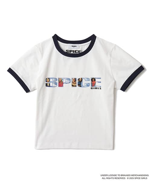 atmos pink x SPICE GIRLS Short T-shirt WHITE アトモス ピンク スパイスガールズ ショート ティーシャツ ホワイト