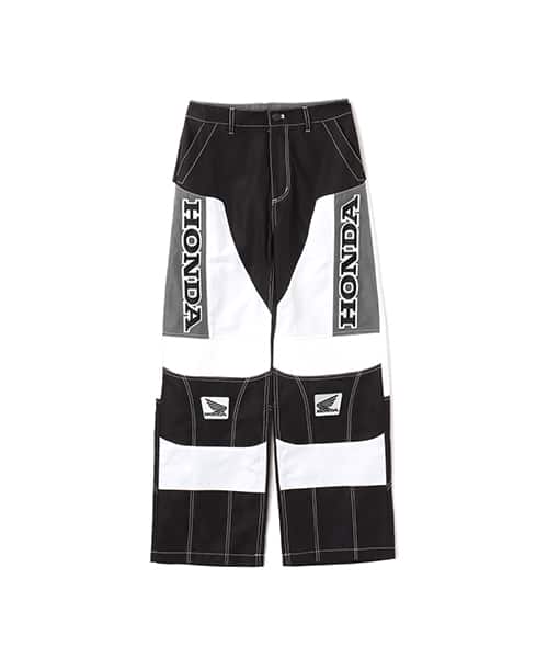HONDA x atmos pink Racing Pants BLACK