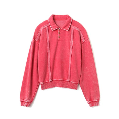 atmos pink モヘア風 透かし編みニットベスト PINK （アトモス