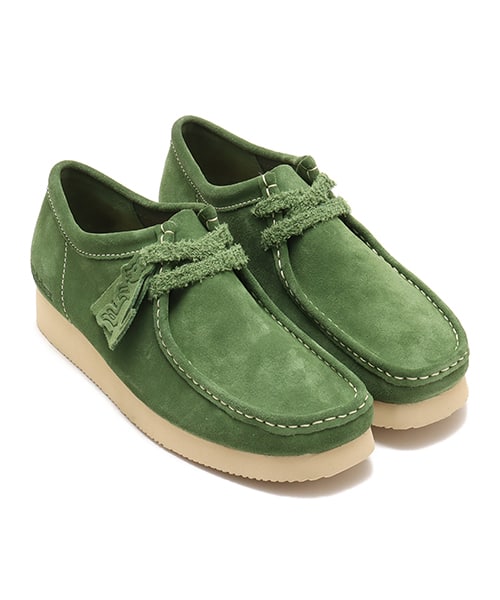 Clarks Wallabee 2604 Green Sde