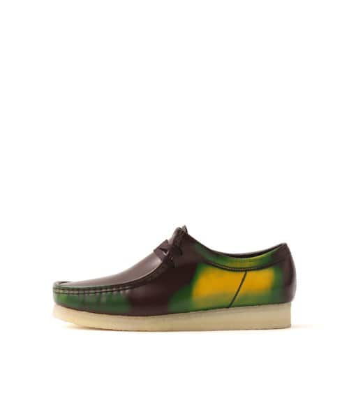 Clarks Wallabee Brown Brush Off - ブラウン