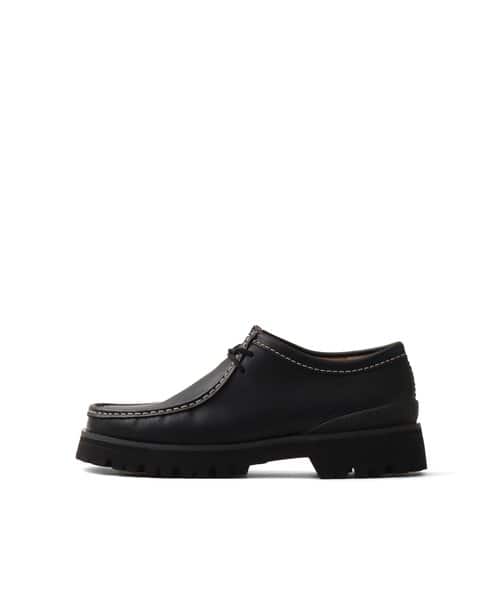 Clarks Walla Yukoner Black Leather - ブラック
