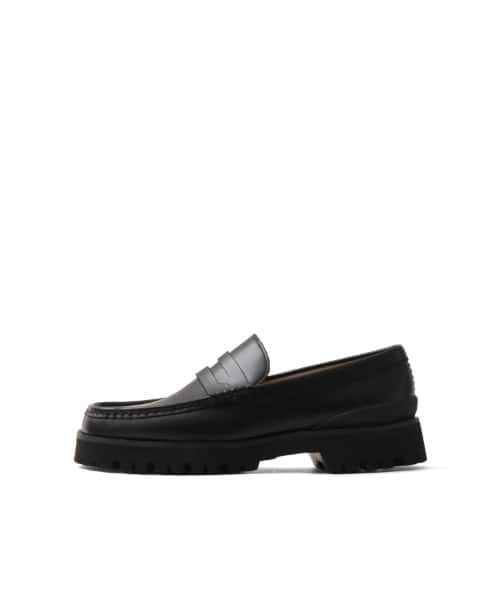 Clarks Yukoner Penny Black Leather - ブラック