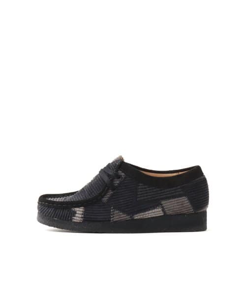 CLARKS Wallabee. Grey Combi