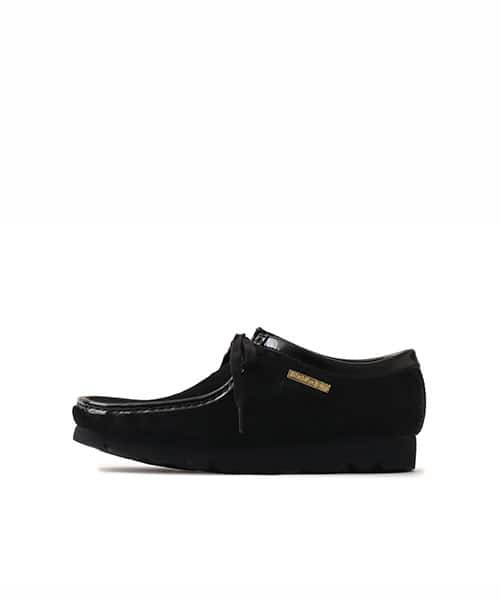 Clarks Wallabee Black Hair On BLACK EYE PATCH atmos