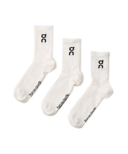 On Logo Sock High 3P
