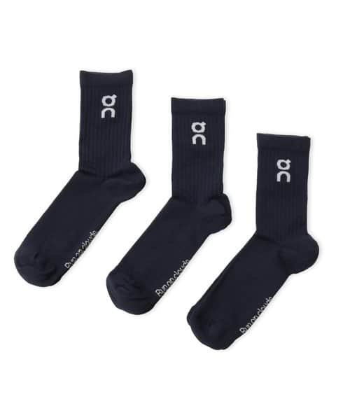 On Logo Sock High 3P