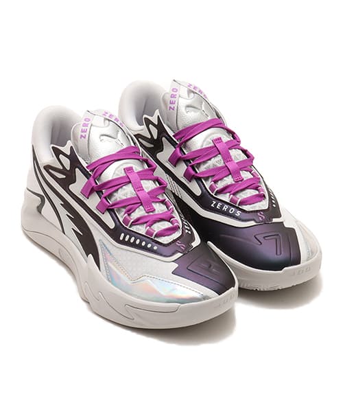PUMA SCOOT ZEROS II STERLING FEATHER GRAY-WILD BERRY