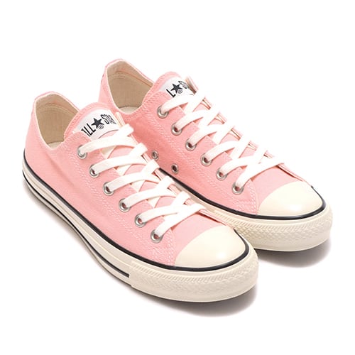 peach pink converse