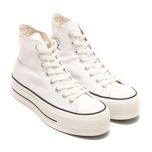 CONVERSE ALL STAR  LIFTED HI WHITE 23FW-I