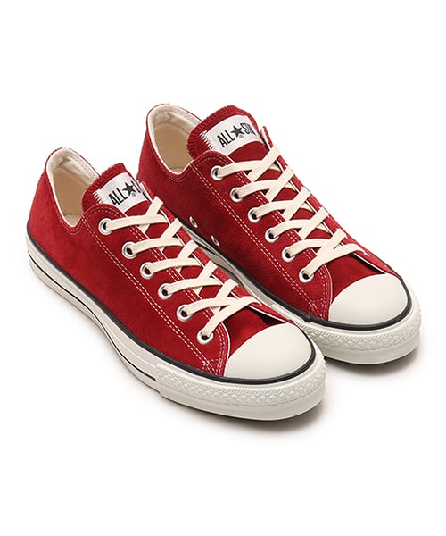 CONVERSE SUEDE ALL STAR J OX  RED