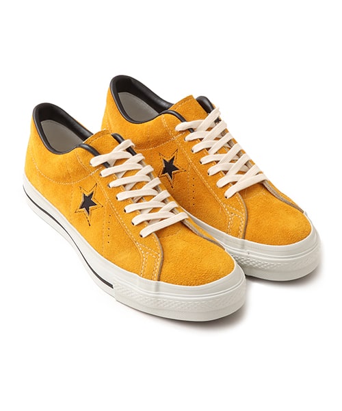 CONVERSE ONE STAR J VTG OX GOLD - マスタード