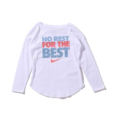 JORDAN BRAND NO REST FOR THE BEST LS T WHITE 17HO-I
