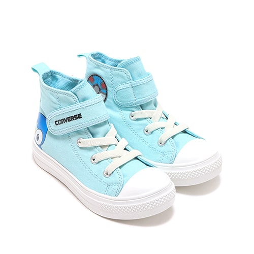 CONVERSE CHILD ALL STAR LIGHT POKEMON V-1 HI BLUE 22SS-I