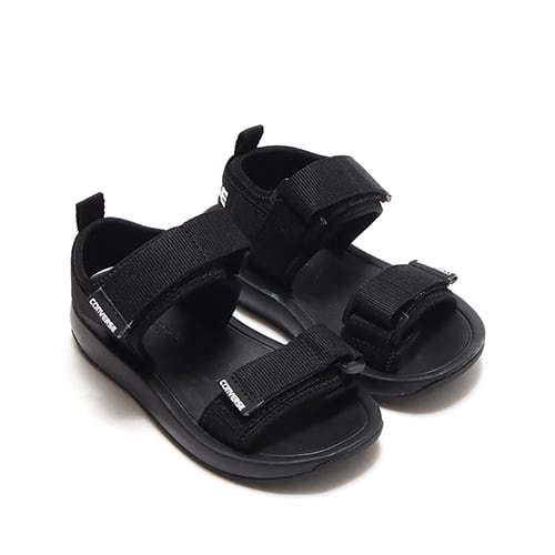 CONVERSE KID'S LOGOSTRAP SANDAL BLACK 22SS-I