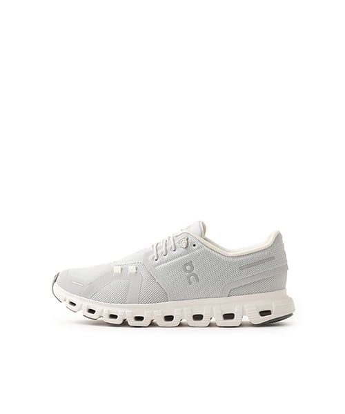 On Cloud 6 W Glacier | White - ライトグレー