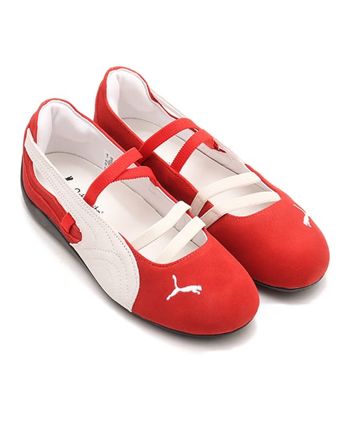 PUMA SPEEDCAT BALLET SD WNS FOR ALL TIME RED-PUMA WHITE-