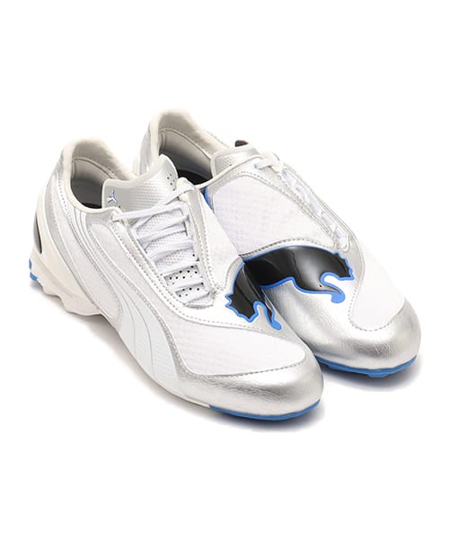 PUMA PUMA V-S1 METALLIC PUMA WHITE-PUMA SILVER