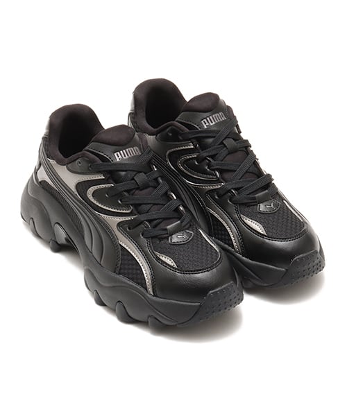 PUMA PULSAR LITE SHINMERY WNS PUMA BLACK-PUMA AGED SILVER-