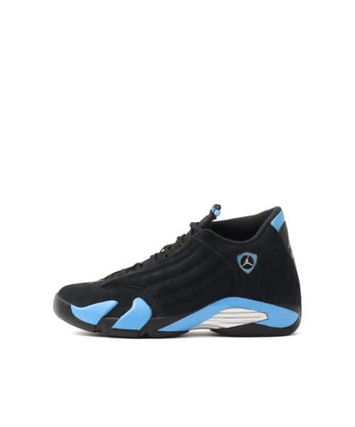 JORDAN BRAND AIR JORDAN 14 RETRO BLACK/WHITE-UNIVERSITY BLUE