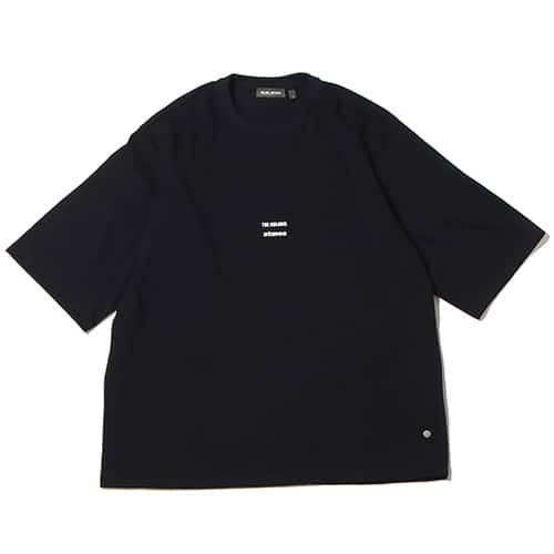 NULABEL T-SHIRT SS atmos EX BLACK 22FA-S