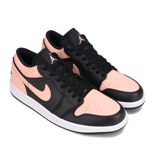 JORDAN BRAND AIR JORDAN 1 LOW BLACK/ARCTIC ORANGE-WHITE 21SU-I