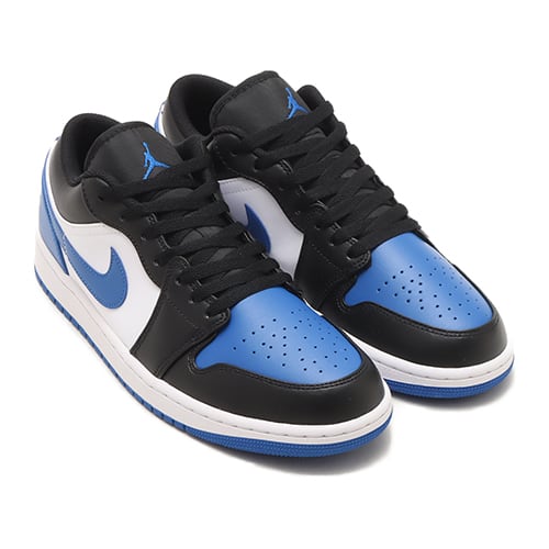 JORDAN BRAND AIR JORDAN 1 LOW WHITE/ROYAL BLUE-BLACK-WHITEスニーカー