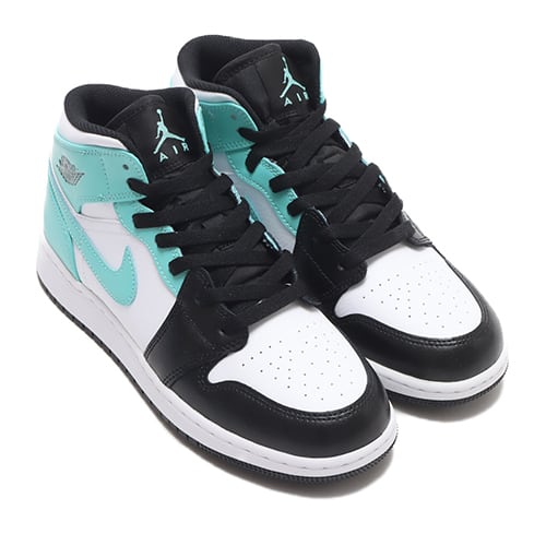 JORDAN BRAND JORDAN 1 MID ALT PS WHITE/TROPICAL TWIST-BLACK 21SU-I