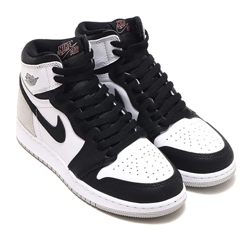 JORDAN BRAND AIR JORDAN 1 RETRO HIGH OG GS WHITE/BLEACHED CORAL ...