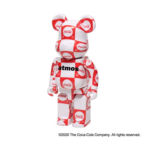 MEDICOM TOY BE@RBRICK atmos × Coca-Cola 100％ & 400％ TOKYO Ver. 20FA-I