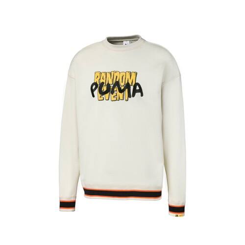 "PUMA x RDET Graphic Crew WHITE ASPARAG 20SP-S"