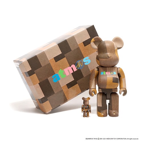 MEDICOM TOY BE@RBRICK atmos X Sean Wotherspoon 100% & 400% 21FA-S