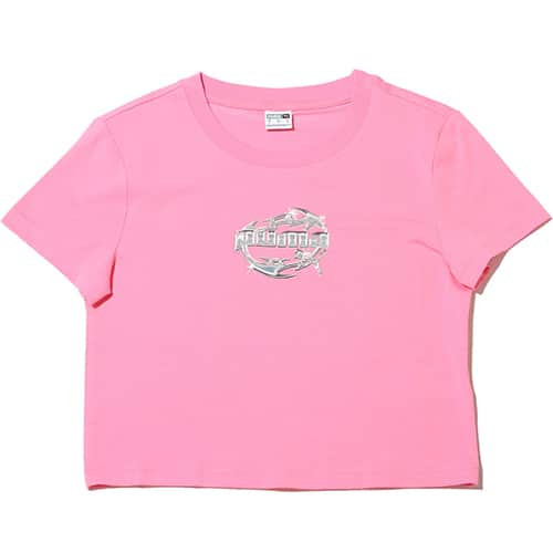 PUMA GRAPHICS HYPER GIRL BABY TEE ZEN BLUE