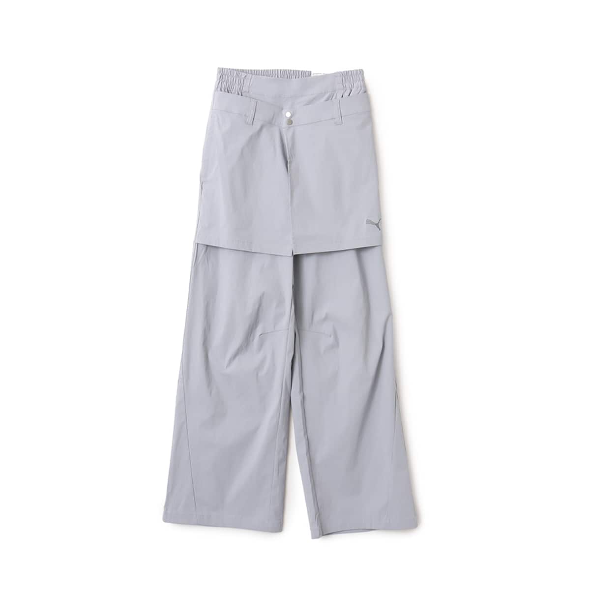 PUMA DARE TO WOVEN PANTS GRAY FOG