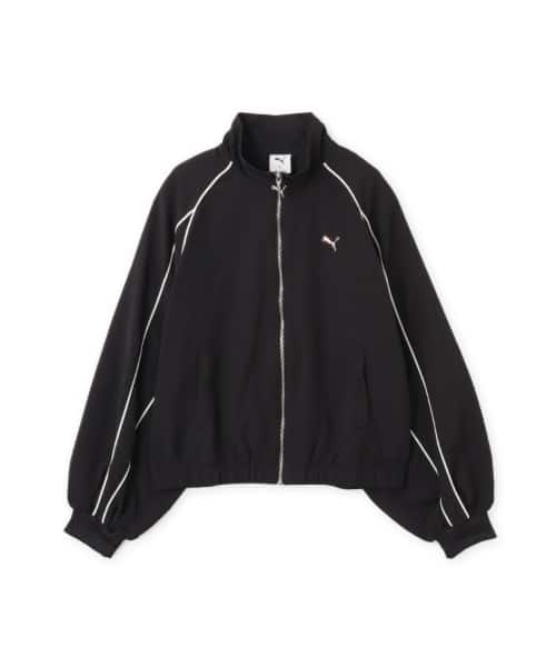 PUMA T7 BALLOON SLEEVE PIPING RELAXED WOVEN TRACK JACKET PUMA BLACK - ブラック