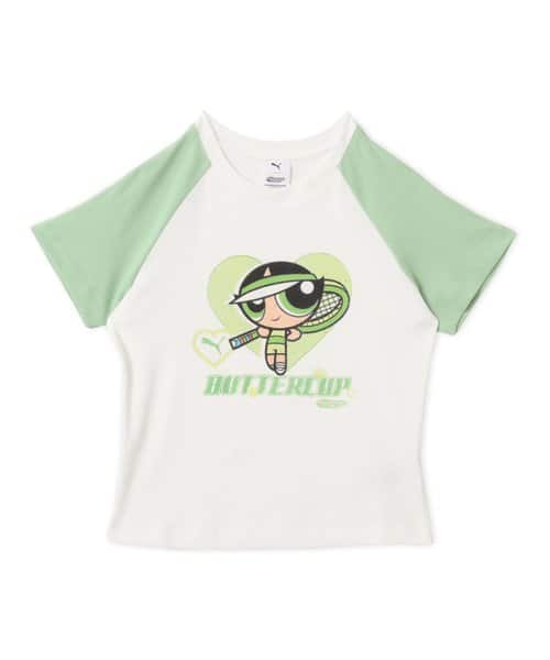 PUMA POWERPUFFGIRLS SS TEE REGLAN W