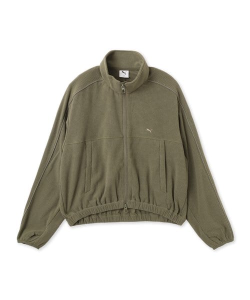 PUMA FLEECE ZIP-UP JACKET WS