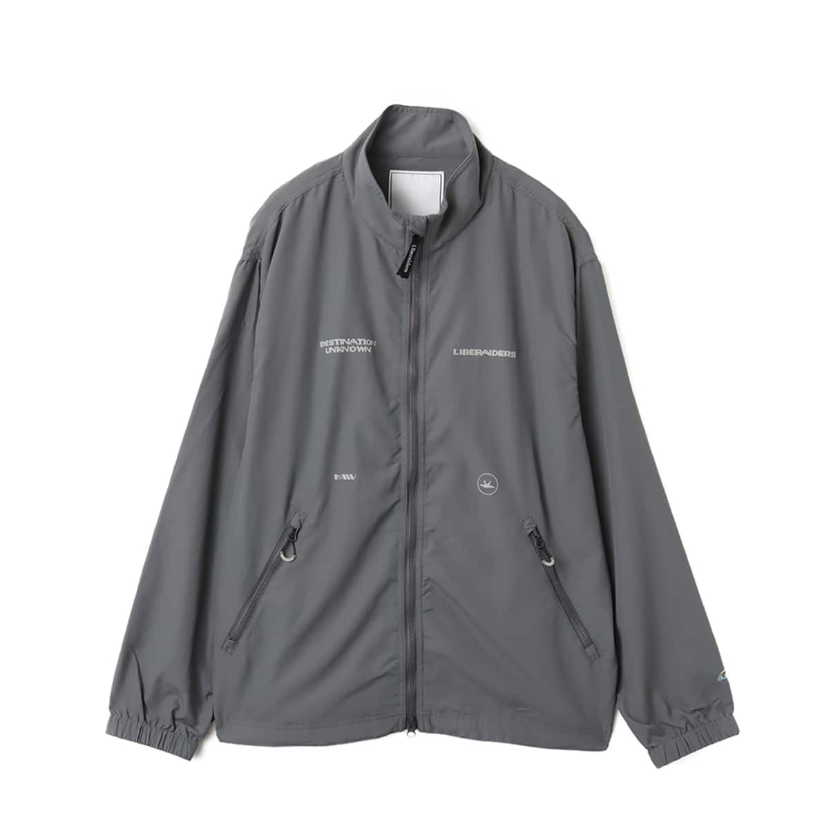 LIBERAIDERS SUPPLEX NYLON WINDBREAKER GRAY リベレイダース サプレックス ナイロン ウィンドブレーカー グレー