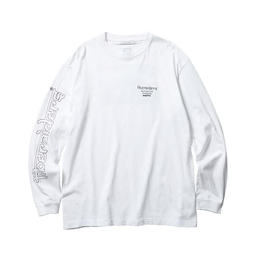 Liberaiders M.A.W L/S TEE WHITE 21FA-I