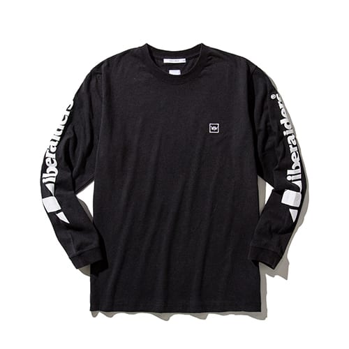 Liberaiders TRIANGLE LOGO L/S TEE BLACK 21SP-I