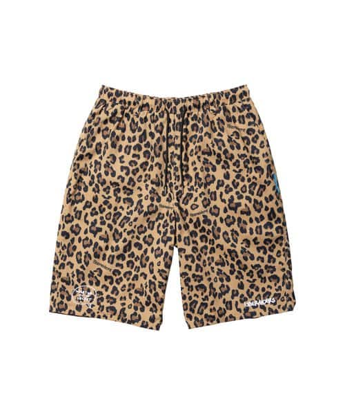 LIBERAIDERS NYLON HALF SHORTS LEOPARD - レオパード