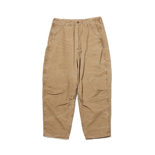 LIBERAIDERS SARROUEL CHINO PAINTER PANTS BEIGE 23FA-I